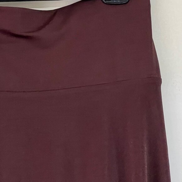 NEW FREE PEOPLE chocolate brown Drawstring Ruffled Mini Skirt. Size L - Picture 12 of 16